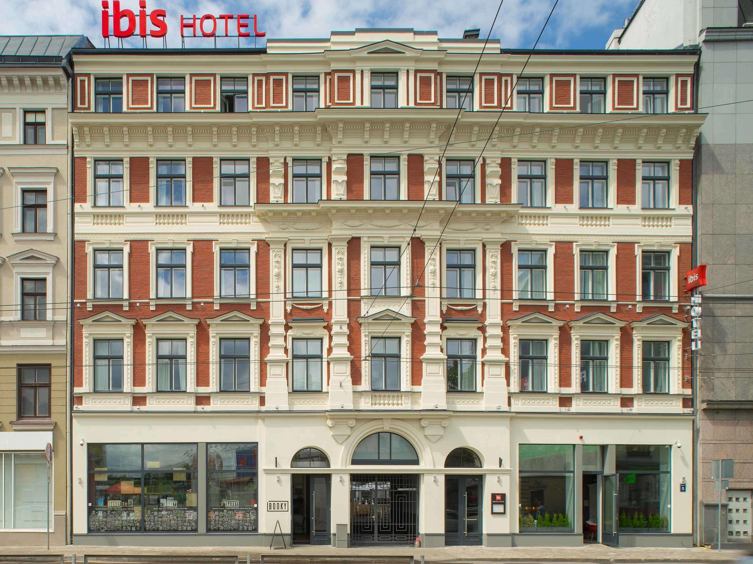 Ibis Riga Centre Hotell Exteriör bild