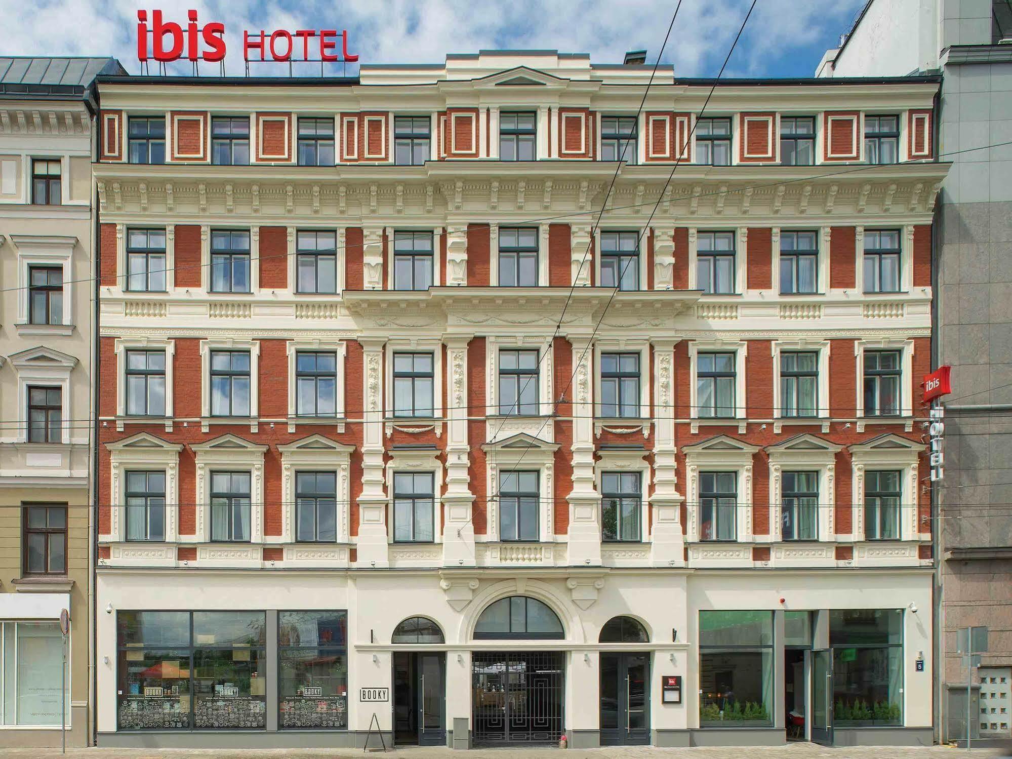 Ibis Riga Centre Hotell Exteriör bild